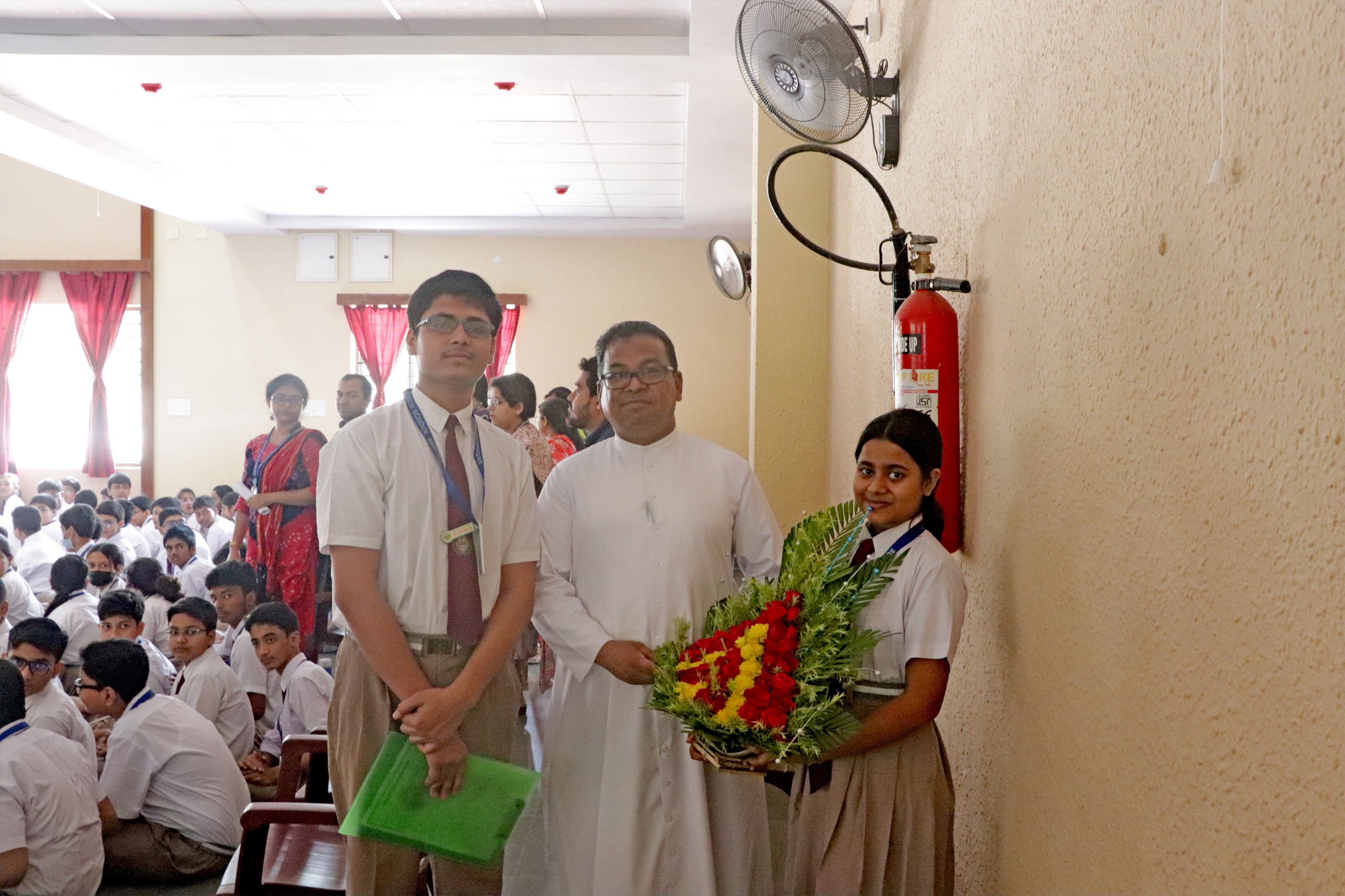 Birthday celebration of Fr. Principal